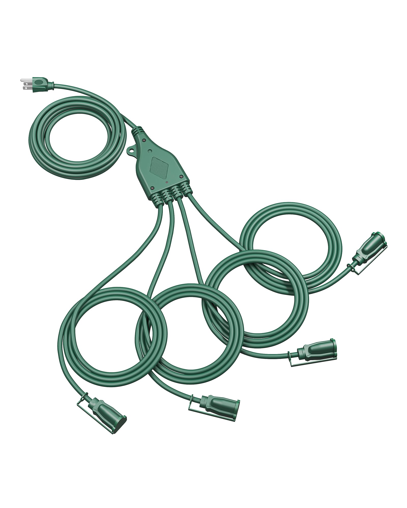 Foto 2 pulgar | Cable De Extensión Para Exteriores Dewenwils, Total 14 M, Con Divisor De 1 A 4 - Venta Internacional.