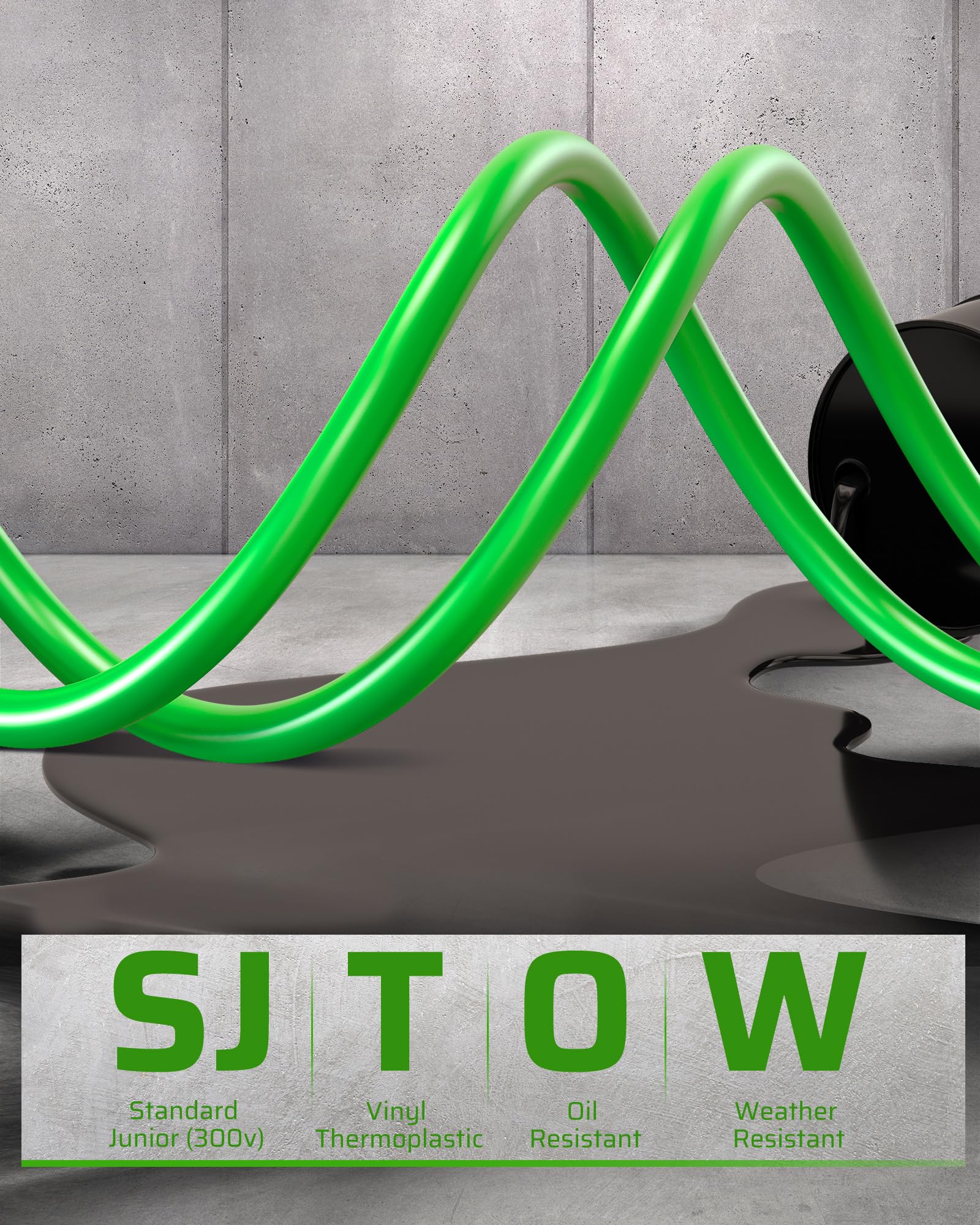 Foto 2 | Carrete De Cable De Extensión Dewenwils De 60 Pies, 12 Awg/3c Sjtow Con 3 Salidas - Venta Internacional.