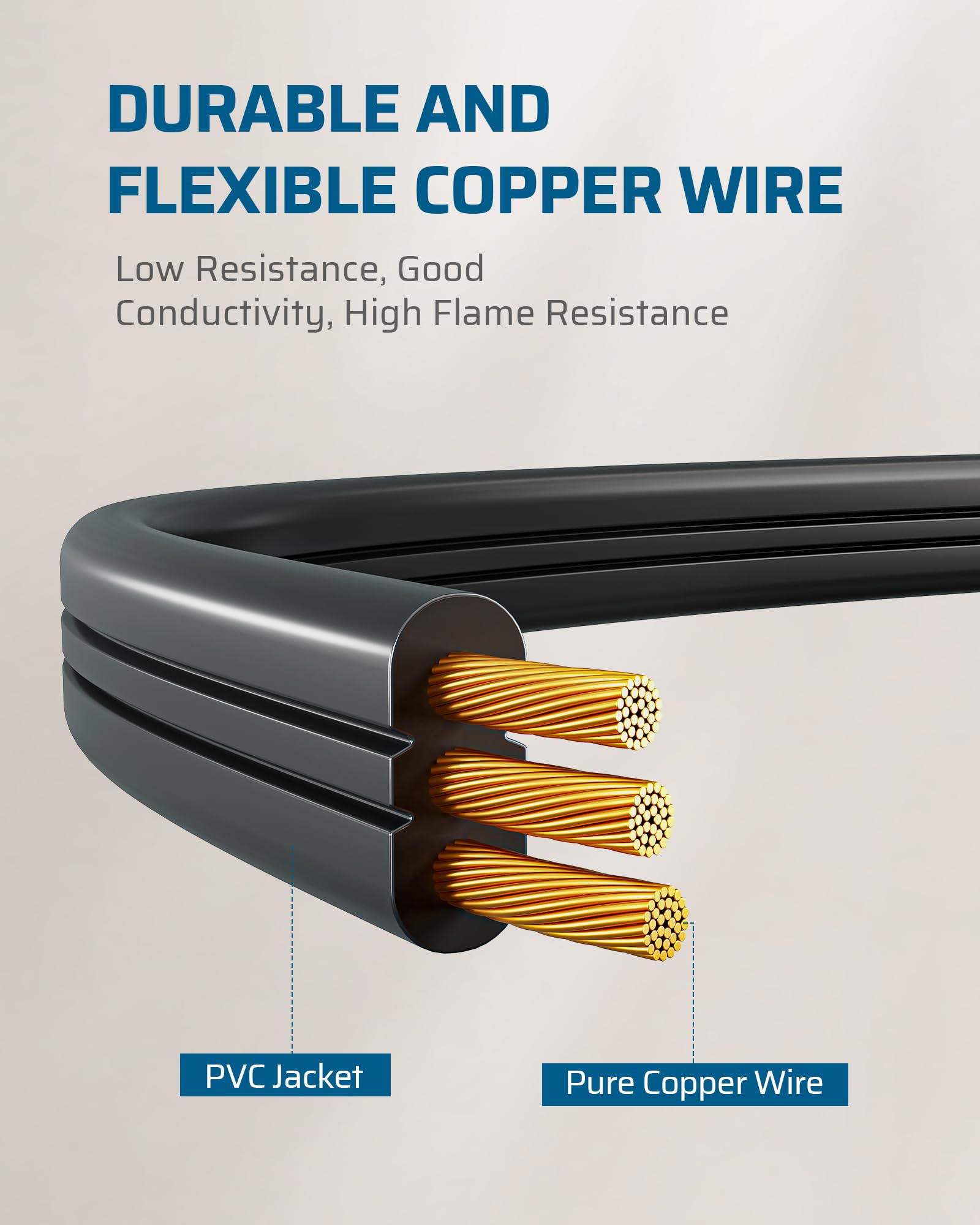 Foto 7 pulgar | Cable De Extensión Dewenwils De 3 Salidas, 3 Pies, 16/3 Awg Para Interiores, Negro, Paquete De 2 - Venta Internacional.