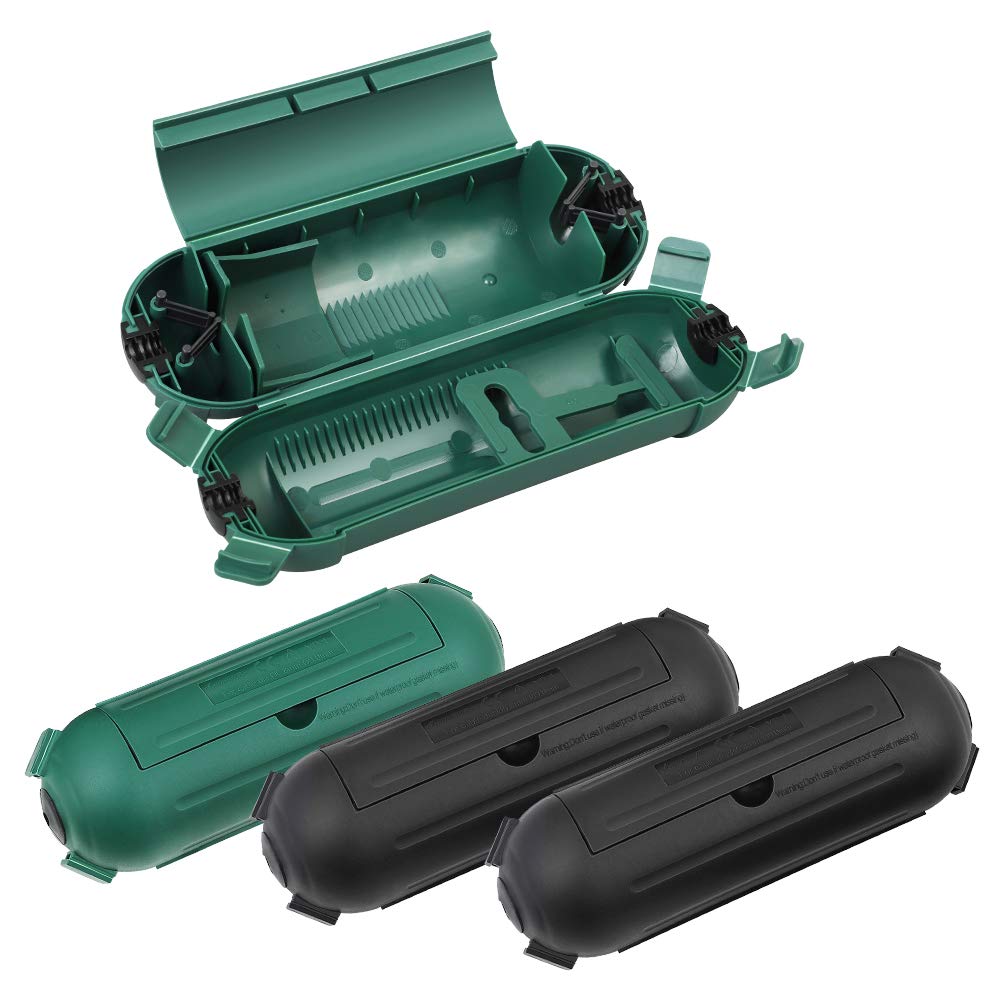 Funda De Seguridad Para Cables De Extensión Para Exteriores Dewenwils [paquete De 4] - Venta Internacional.