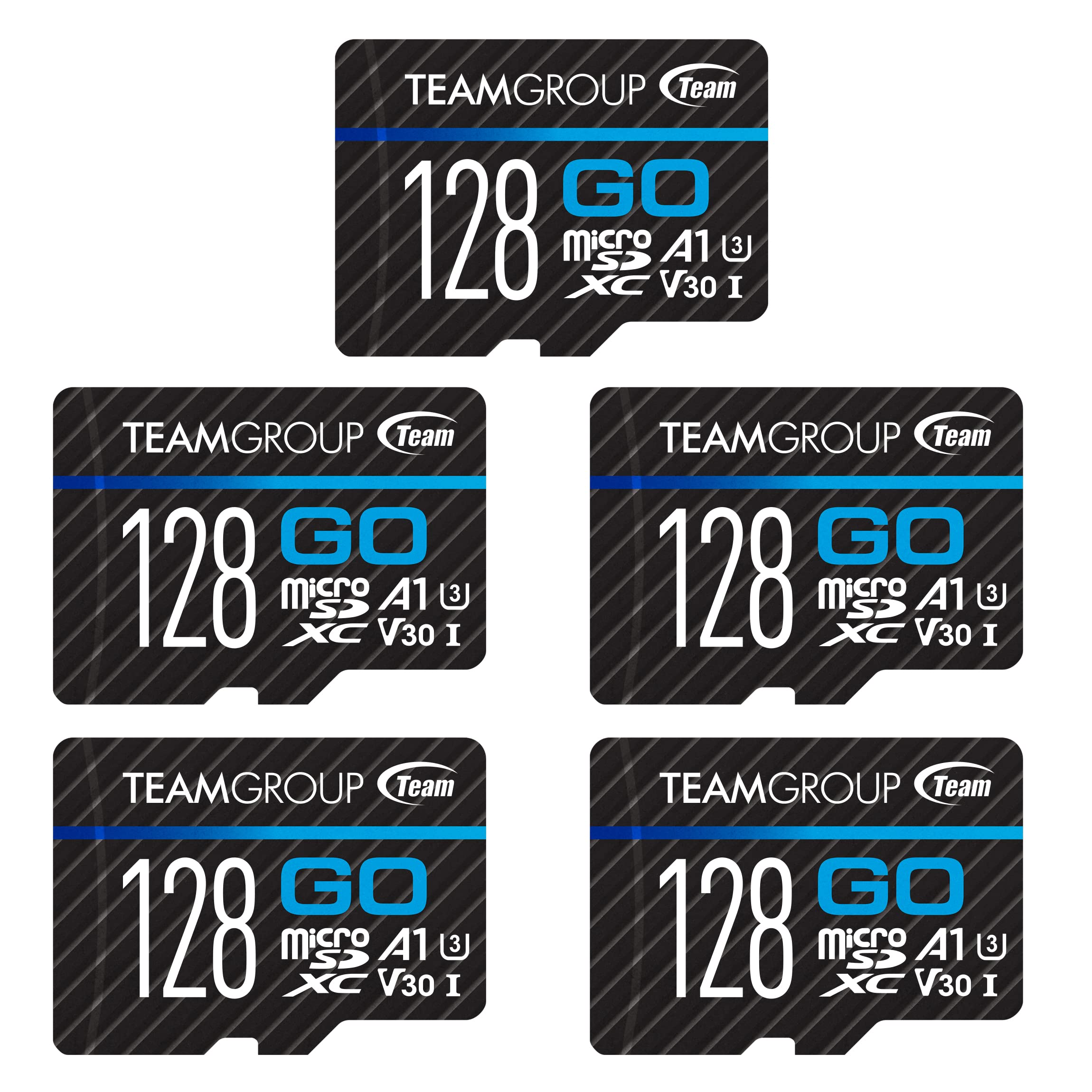 Foto 2 pulgar | Tarjeta De Memoria Teamgroup Go Card 128 Gb X 5 Micro Sdxc Uhs-i U3 - Venta Internacional.