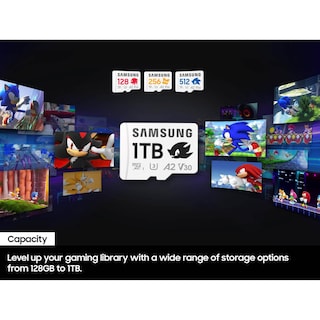 Foto 4 | Tarjeta Microsdxc Samsung Pro Plus Sonic The Hedgehog 512 Gb - Venta Internacional.