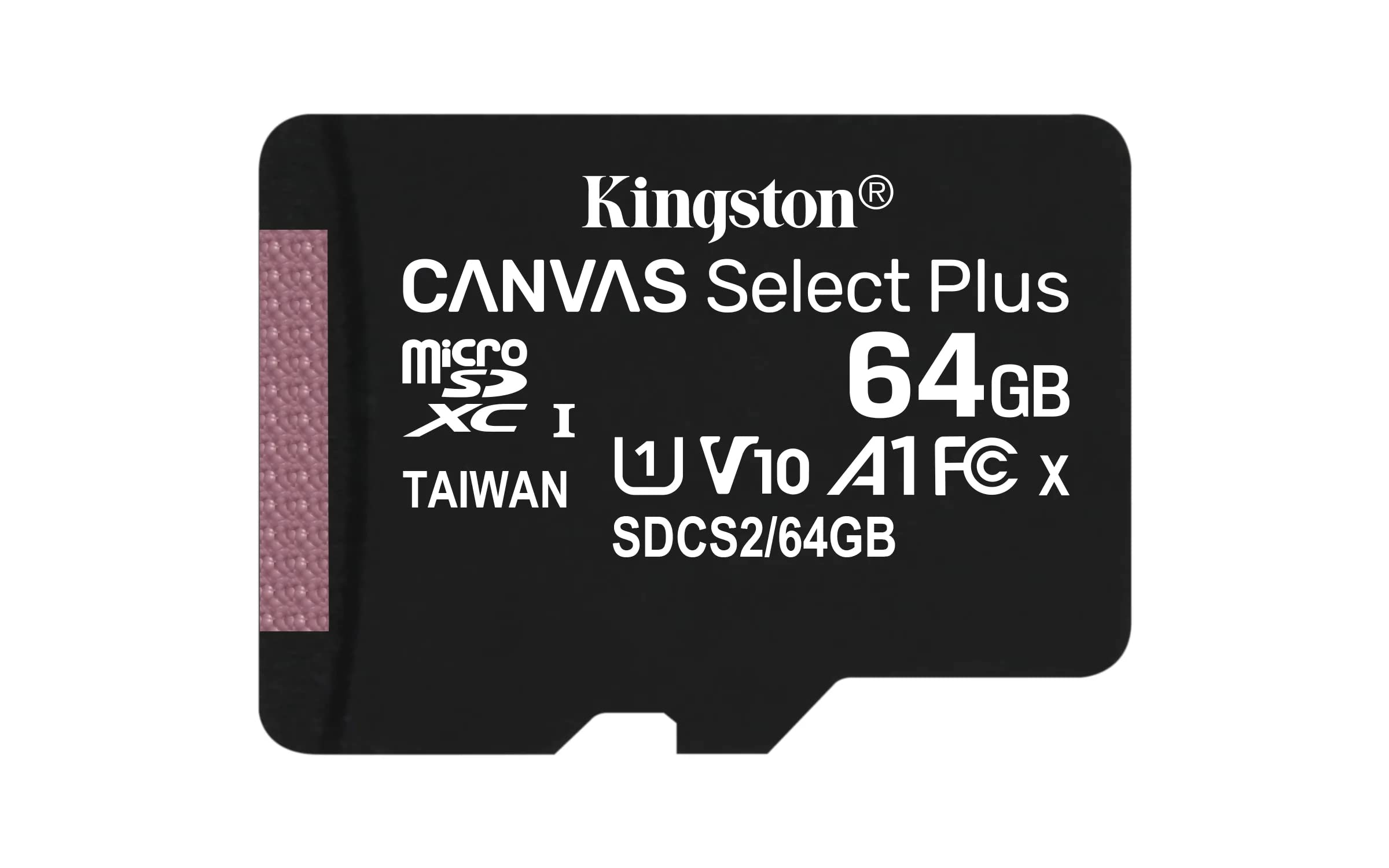 Foto 2 pulgar | Tarjeta Microsdxc Kingston Canvas Select Plus De 64 Gb, Clase 10 - Venta Internacional.