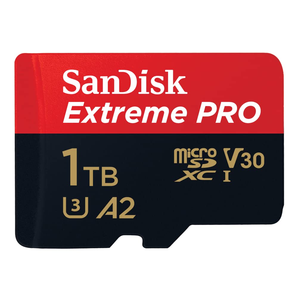 Tarjeta De Memoria Sandisk Extreme Pro Microsdxc Uhs-i 1tb + Adaptador - Venta Internacional.
