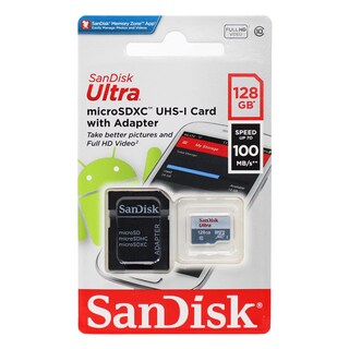 Foto 2 | Tarjeta De Memoria Sandisk Ultra 128gb Microsdxc Uhs-i Con Adaptador - Venta Internacional.