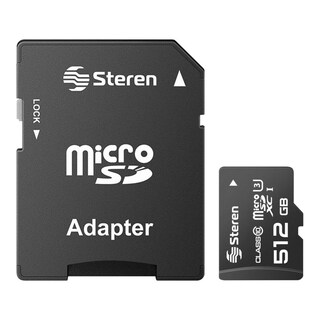 Foto 1 | Memoria Microsd Xc De 512 Gb, Clase U3, V30, A2, Con Adaptador Sd