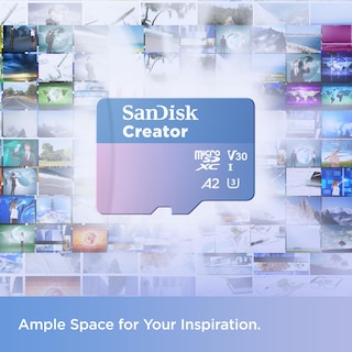 Foto 7 | Tarjeta De Memoria Sandisk Creator Microsd 1tb Uhs-i Con Adaptador - Venta Internacional.