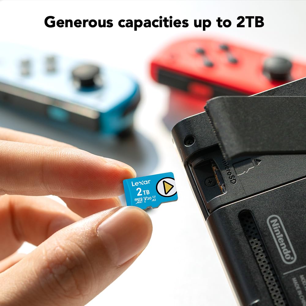 Foto 6 pulgar | Tarjeta Micro Sd Lexar Play Blue De 2 Tb Uhs-i C10 U3 V30 A2 4k - Venta Internacional.