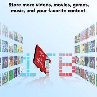 Foto 4 | Tarjeta Micro Sd Lexar De 1 Tb Play Uhs-i C10 U3 V30 A2 Full Hd 4k - Venta Internacional.