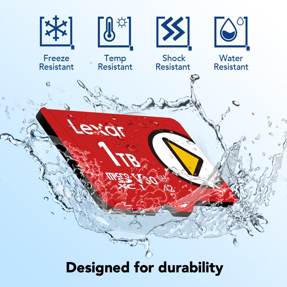 Foto 7 pulgar | Tarjeta Micro Sd Lexar De 1 Tb Play Uhs-i C10 U3 V30 A2 Full Hd 4k - Venta Internacional.