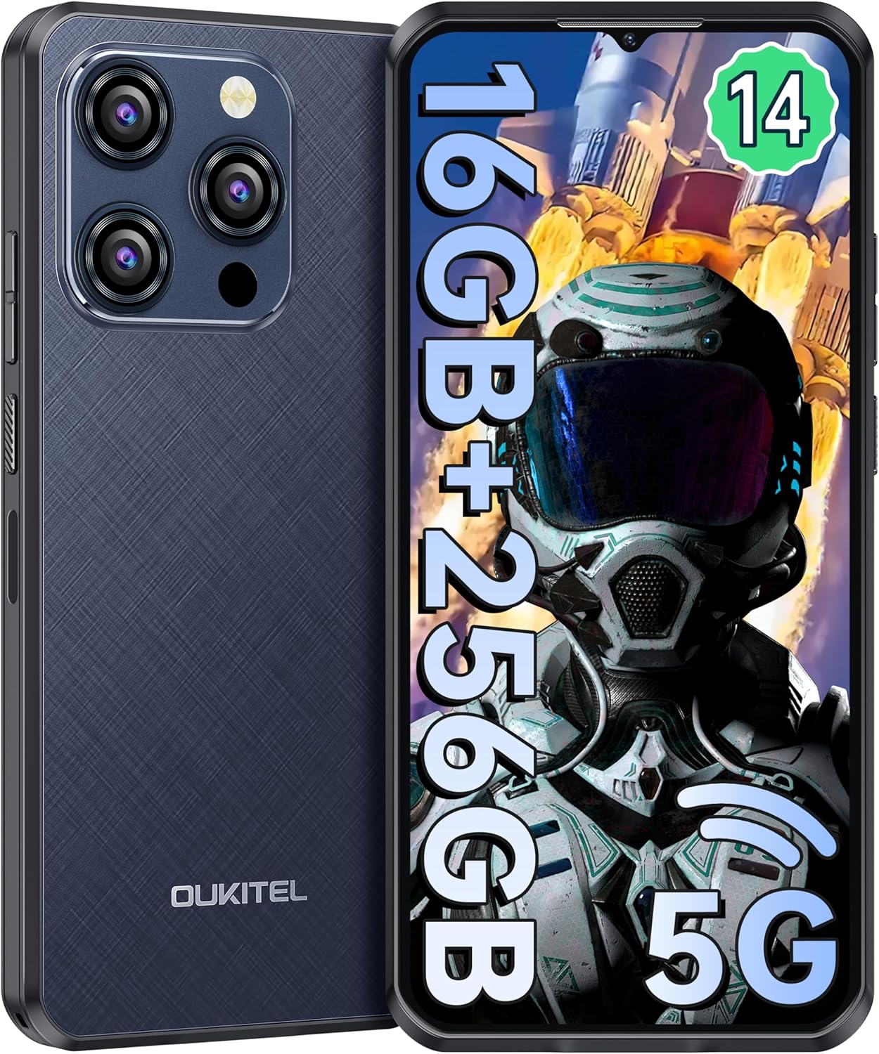 Foto 2 pulgar | Teléfono Móvil Oukitel Wp52 5g 16gb Ram + 256gb Rom 6500mah - Venta Internacional.