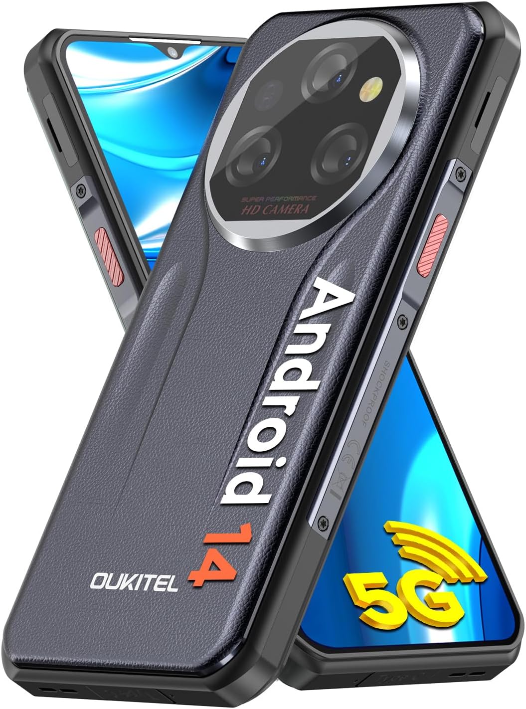 Foto 2 pulgar | Smartphone Oukitel Wp39 5g De 24 Gb De Ram+256 Gb De Rom De 6 6 Pulgadas Y 64 Mp - Venta Internacional.
