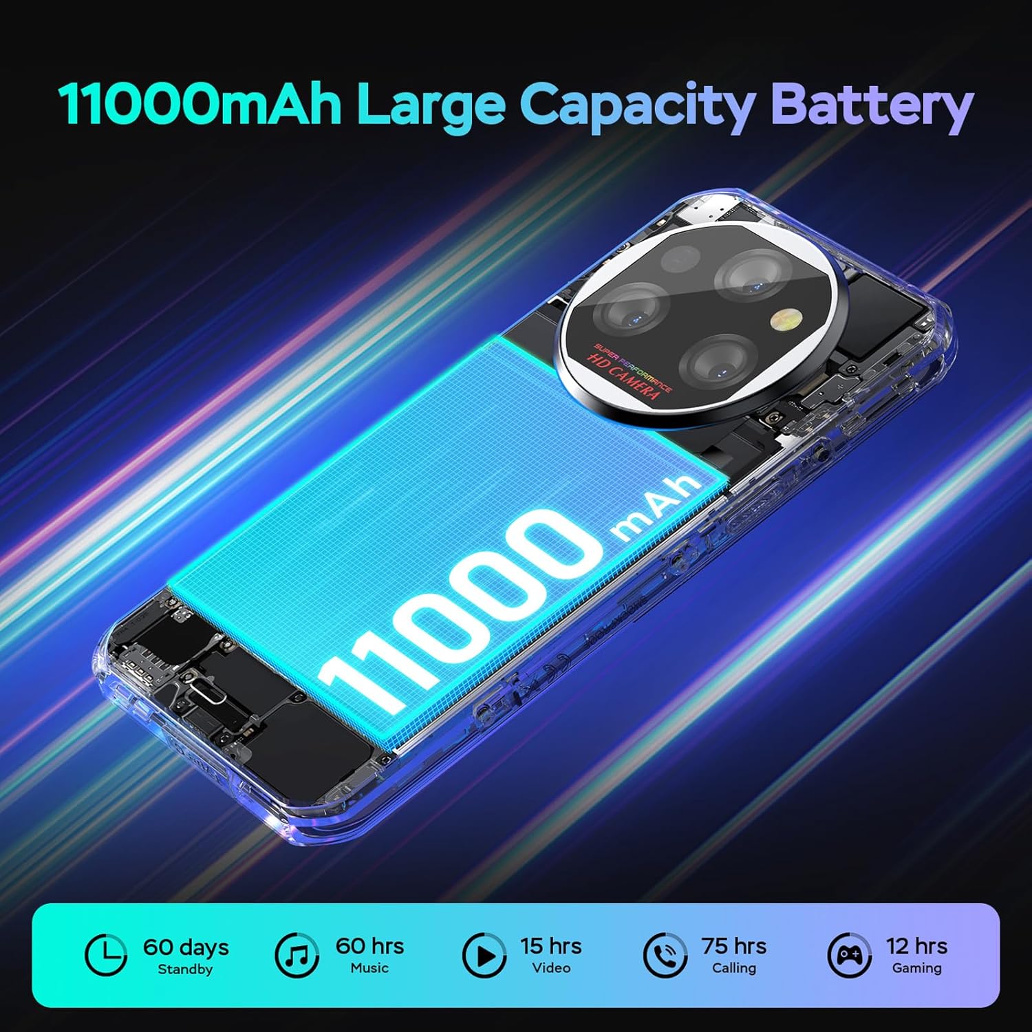 Foto 7 pulgar | Smartphone Oukitel Wp39 5g De 24 Gb De Ram+256 Gb De Rom De 6 6 Pulgadas Y 64 Mp - Venta Internacional.