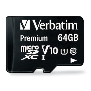 Foto 1 | Tarjeta De Memoria Verbatim Premium Microsdxc De 64 Gb Con Adaptador - Venta Internacional.