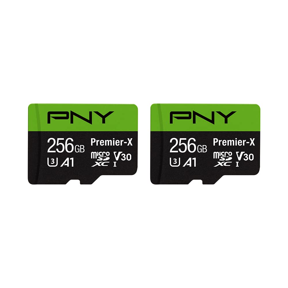 Foto 2 pulgar | Tarjeta De Memoria Pny Premier-x 256 Gb Clase 10 U3 V30 Microsdxc  Paquete De 2 - Venta Internacional.