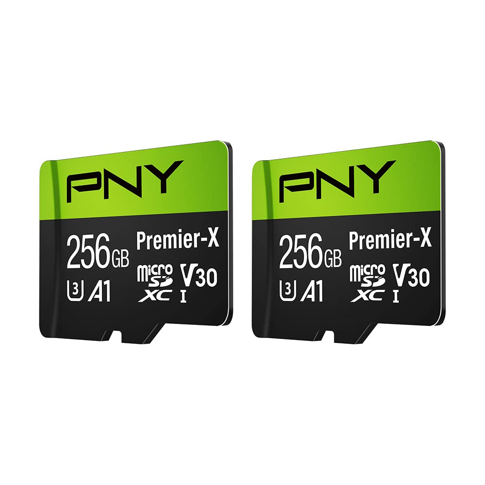 Foto 3 pulgar | Tarjeta De Memoria Pny Premier-x 256 Gb Clase 10 U3 V30 Microsdxc  Paquete De 2 - Venta Internacional.