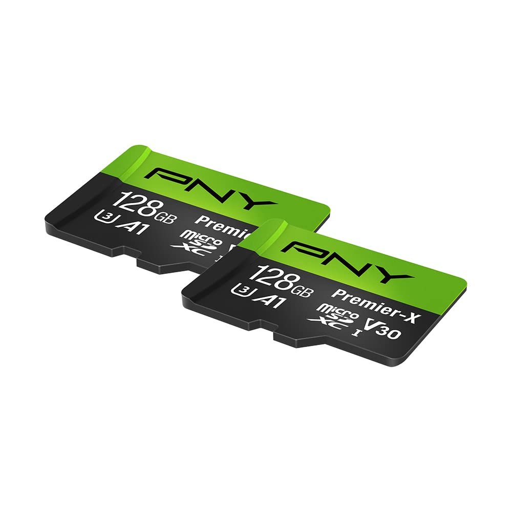 Foto 3 pulgar | Tarjeta De Memoria Pny Premier-x De 128 Gb Microsdxc Clase 10 U3 V30  Paquete De 2 - Venta Internacional.