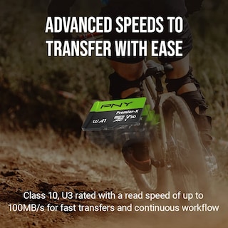 Foto 3 | Tarjeta De Memoria Pny Premier-x De 128 Gb Microsdxc Clase 10 U3 V30 Paquete De 2 - Venta Internacional.