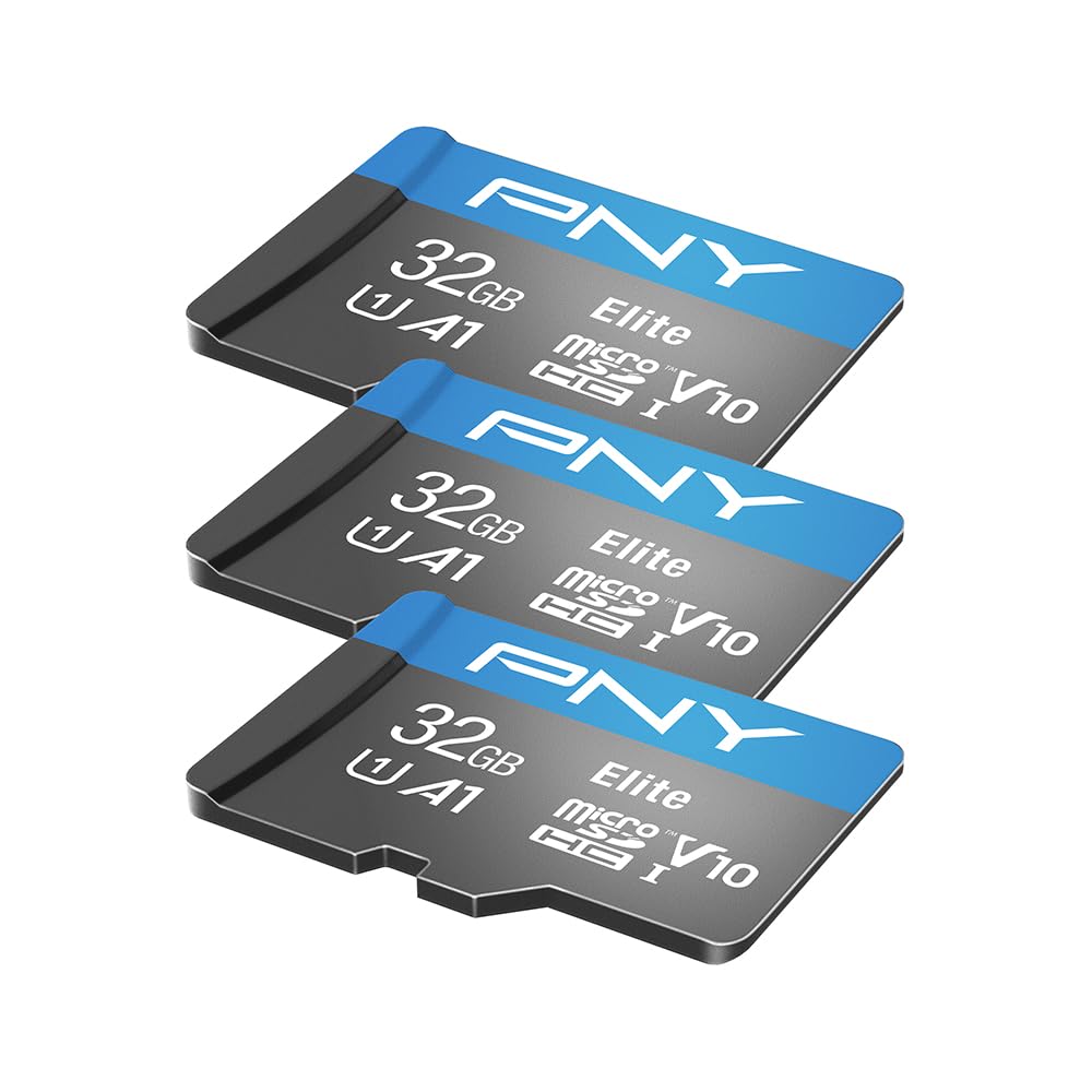 Foto 4 pulgar | Tarjeta De Memoria Pny Elite 32 Gb Clase 10 U1 V10 A1 Microsdhc  Paquete De 3 - Venta Internacional.