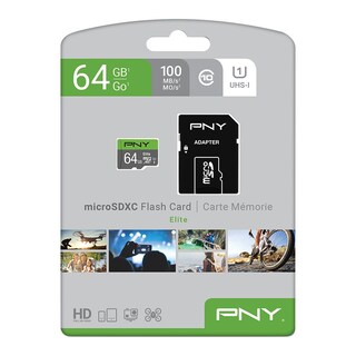 Foto 7 | Tarjeta De Memoria Pny Elite Microsdxc 64gb Class 10 U1 - 100mb/s - Venta Internacional.