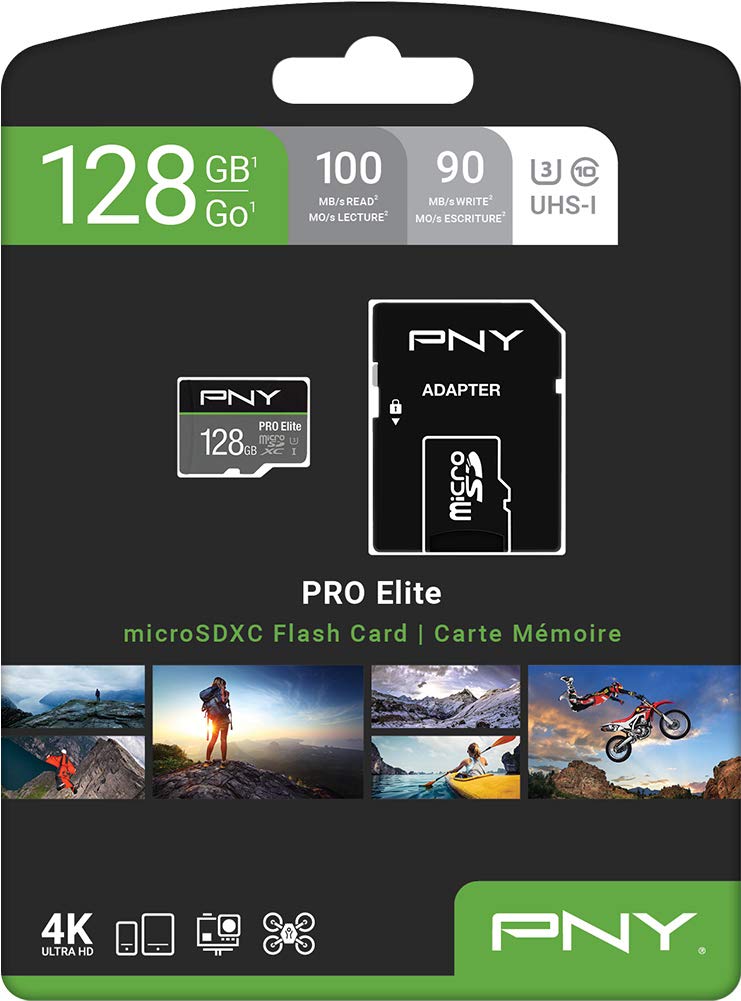 Foto 8 pulgar | Tarjeta De Memoria Pny Pro Elite 128gb Microsdxc Class 10 U3 V30 - Venta Internacional.