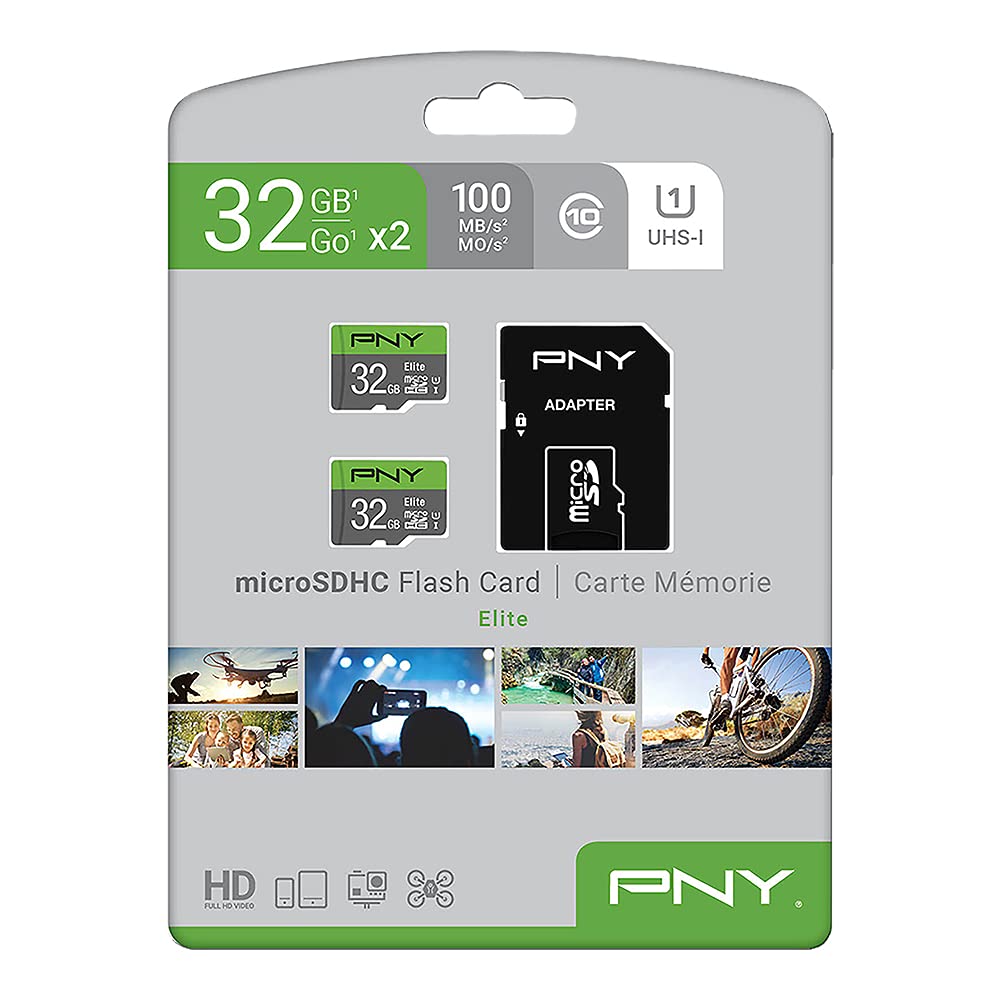 Foto 7 pulgar | Tarjeta De Memoria Pny 32gb Elite Class 10 U1 Microsdhc X2 - Venta Internacional.