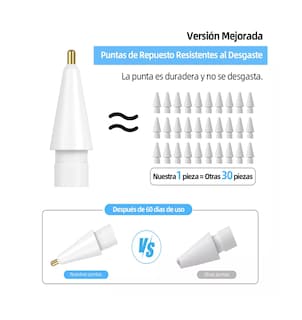 Foto 3 | Puntas de Repuesto Belug 6 Piezas para Apple Pencil