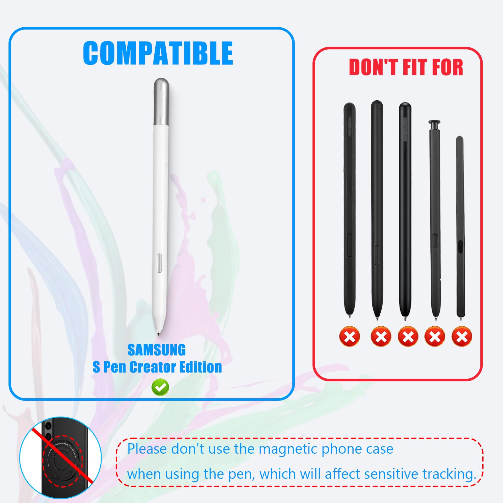 Foto 3 pulgar | Consejos De Reemplazo Para Samsung S Pen Creator Edition 2 Unidades - Venta Internacional.