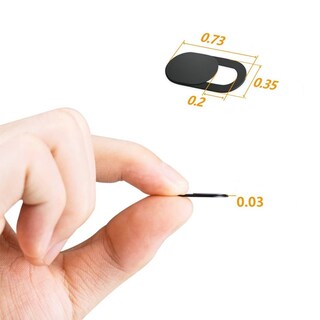 Foto 5 | Protector De Lente Oculto Con Tapa Para Cámara Web, 3 Unidades - Venta Internacional.