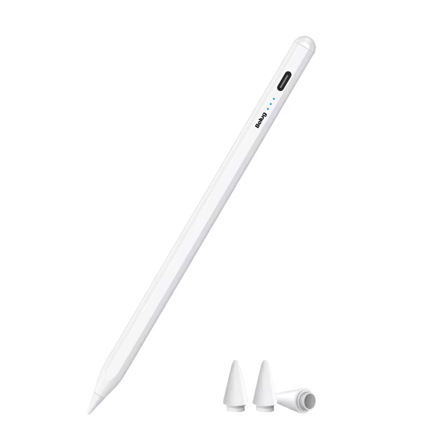 Lápiz Ipad Lápiz Óptico Belug Carga Rápida Con Magnética, Blanco