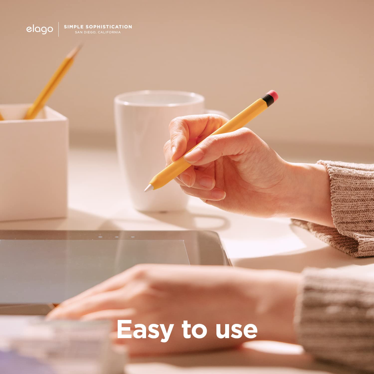 Foto 4 pulgar | Estuche Para Lápices Elago Classic Compatible Con Apple Pencil De Primera Generación - Venta Internacional.