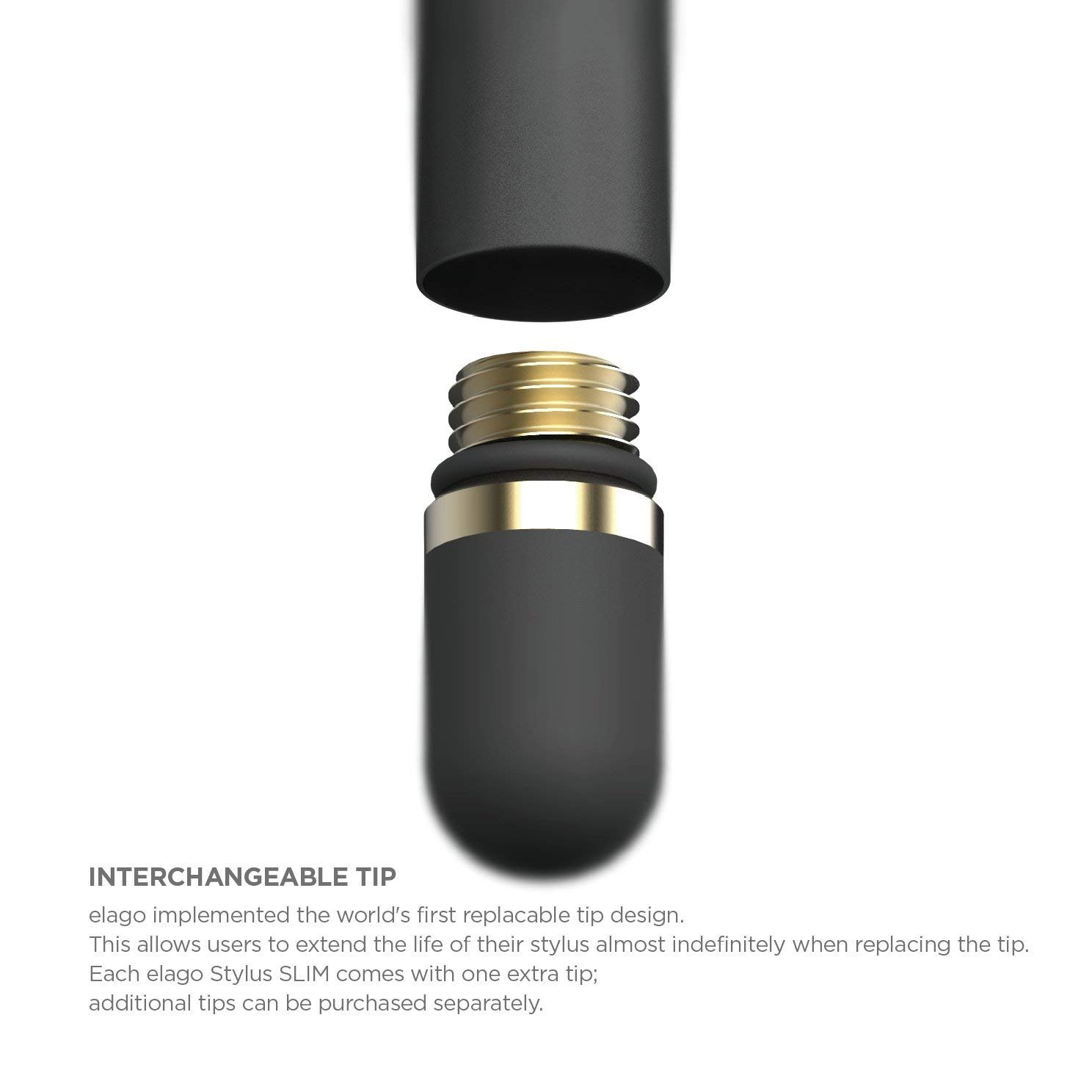 Foto 7 pulgar | Lápiz Óptico Elago Premium De Aluminio Para Dispositivos De Pantalla Táctil - Venta Internacional.