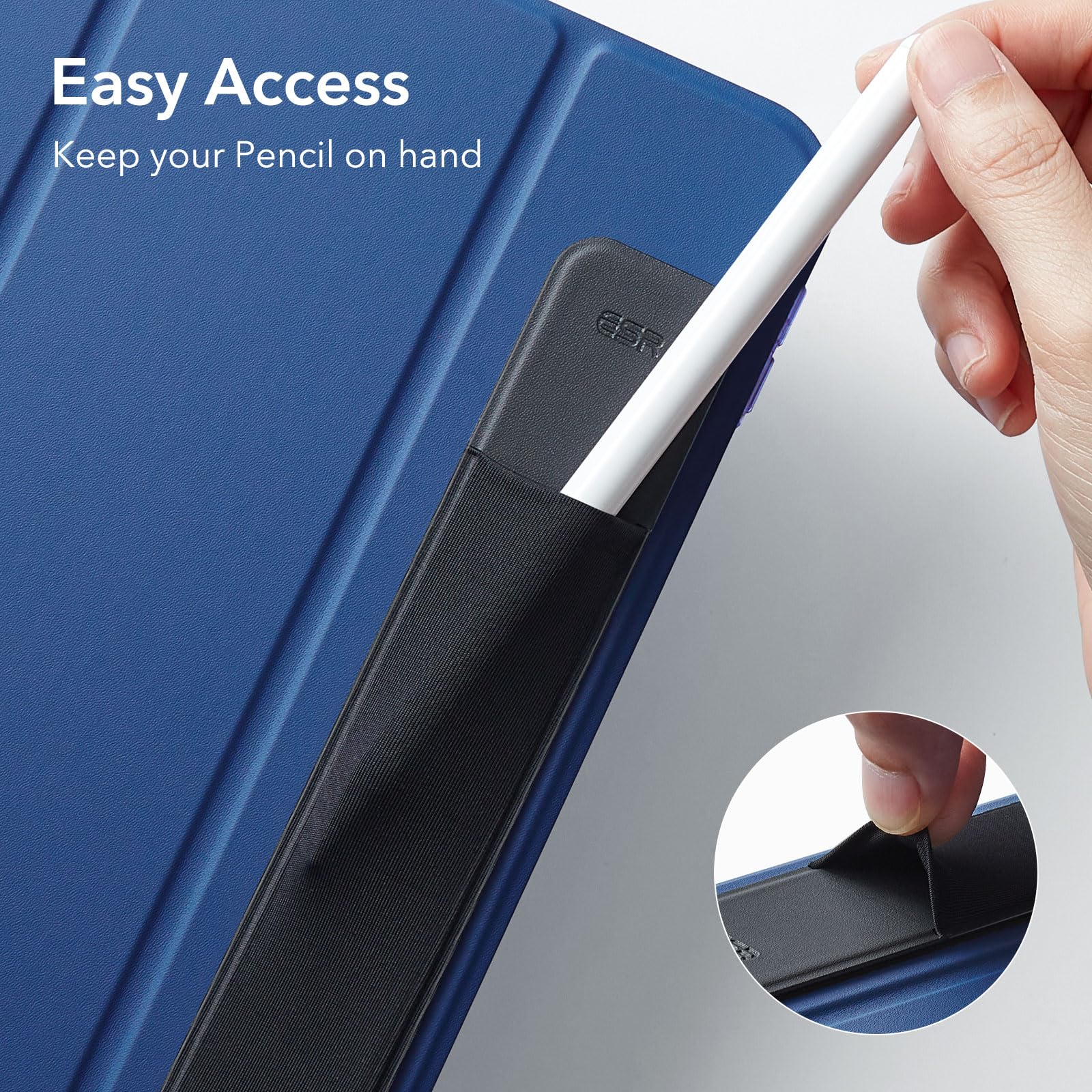 Foto 4 | Estuche Para Lápices Esr Compatible Con Apple Pencil Black - Venta Internacional.