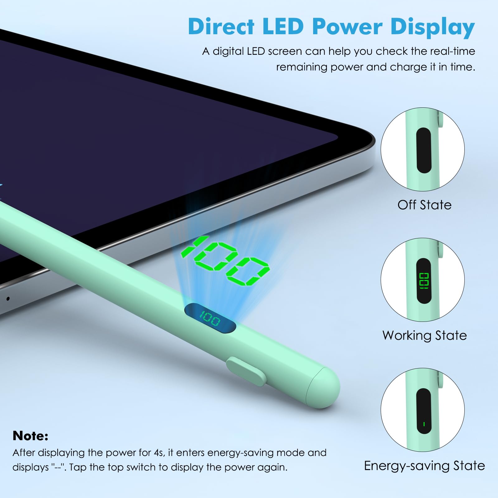 Foto 3 | Lápiz Capacitivo Moko Para Pantalla Táctil, Active Universal, Verde - Venta Internacional.