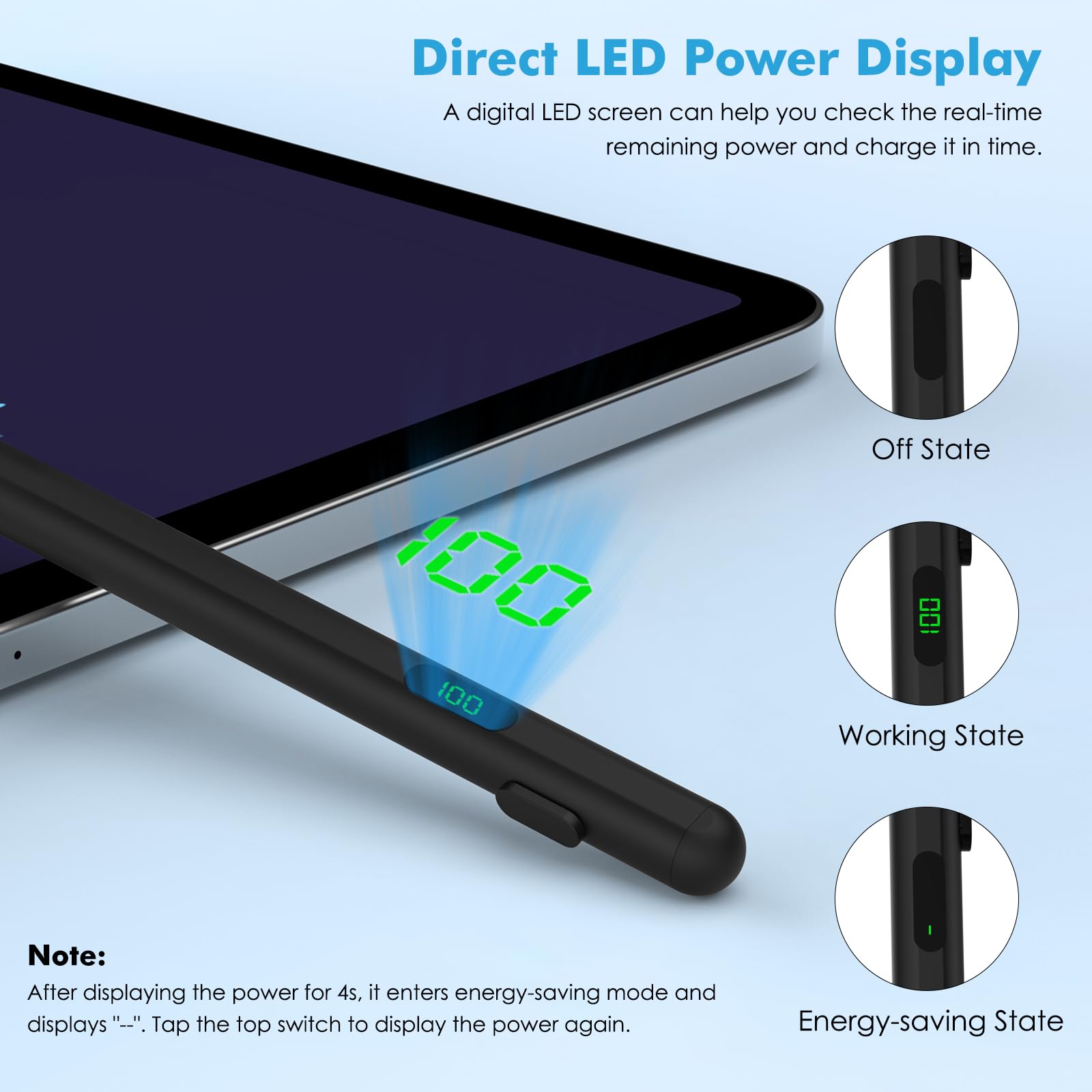 Foto 4 pulgar | Lápiz Capacitivo Moko Para Pantalla Táctil, Active Universal, Negro - Venta Internacional.