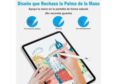 Foto 2 | Xtellar Lápiz Stylus Capacitivo Premium Para Ipad Y Tablets, Dibuja Y Escribe Con Precisión Excepcional