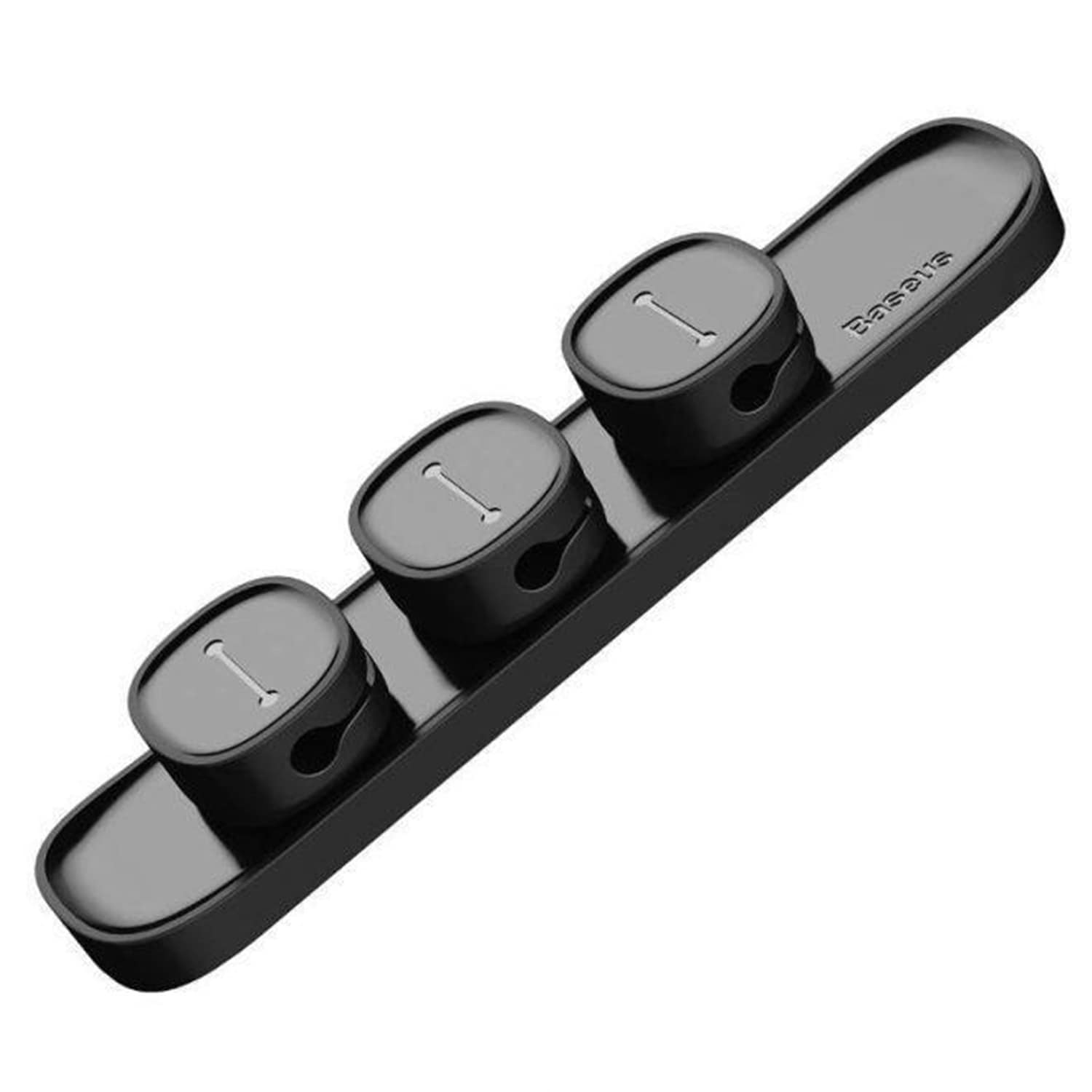 Organizador de Cables Baseus color Negro para Escritorio / Auto / Pared $227