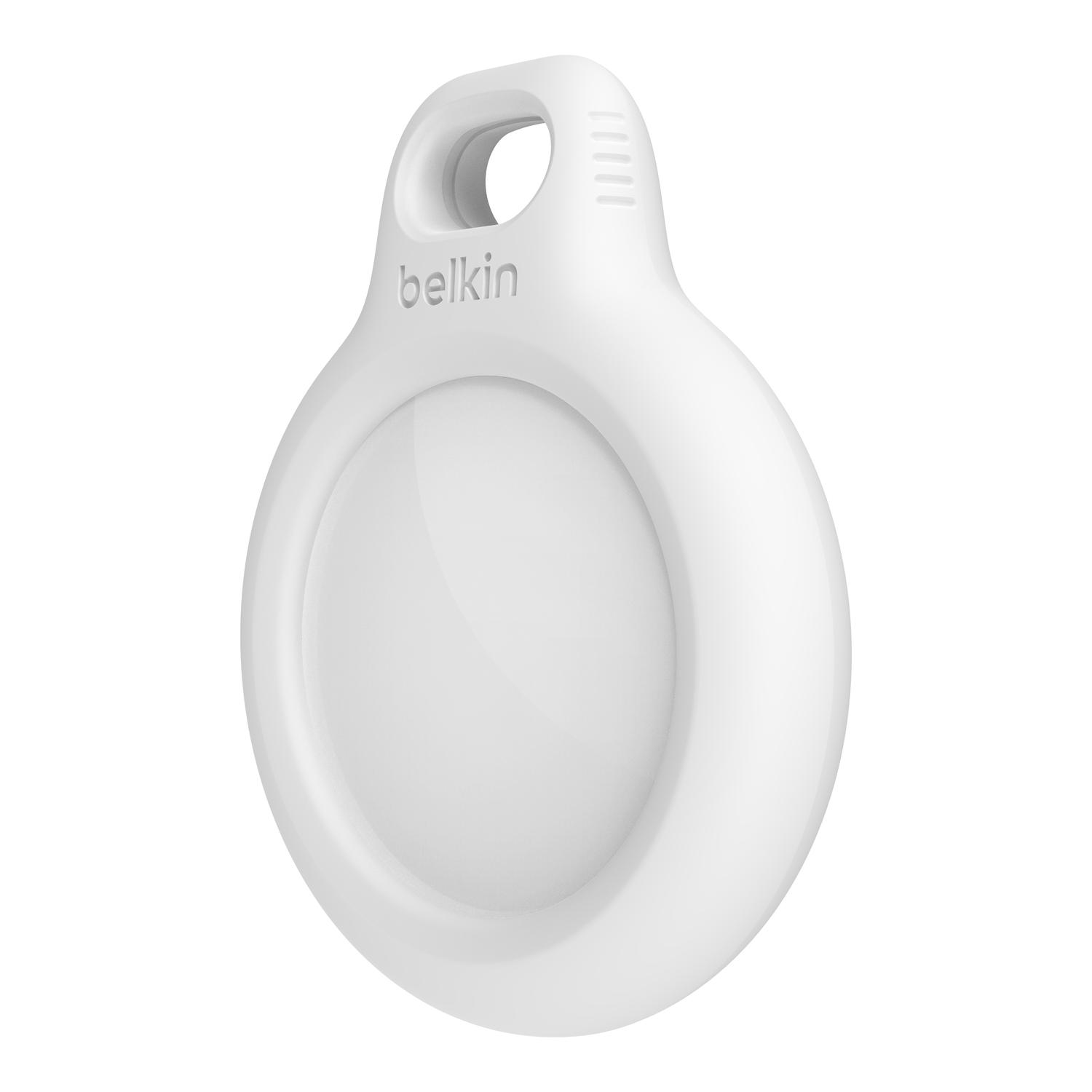 Foto 4 pulgar | Soporte Seguro Belkin color Blanco para Airtag con Correa
