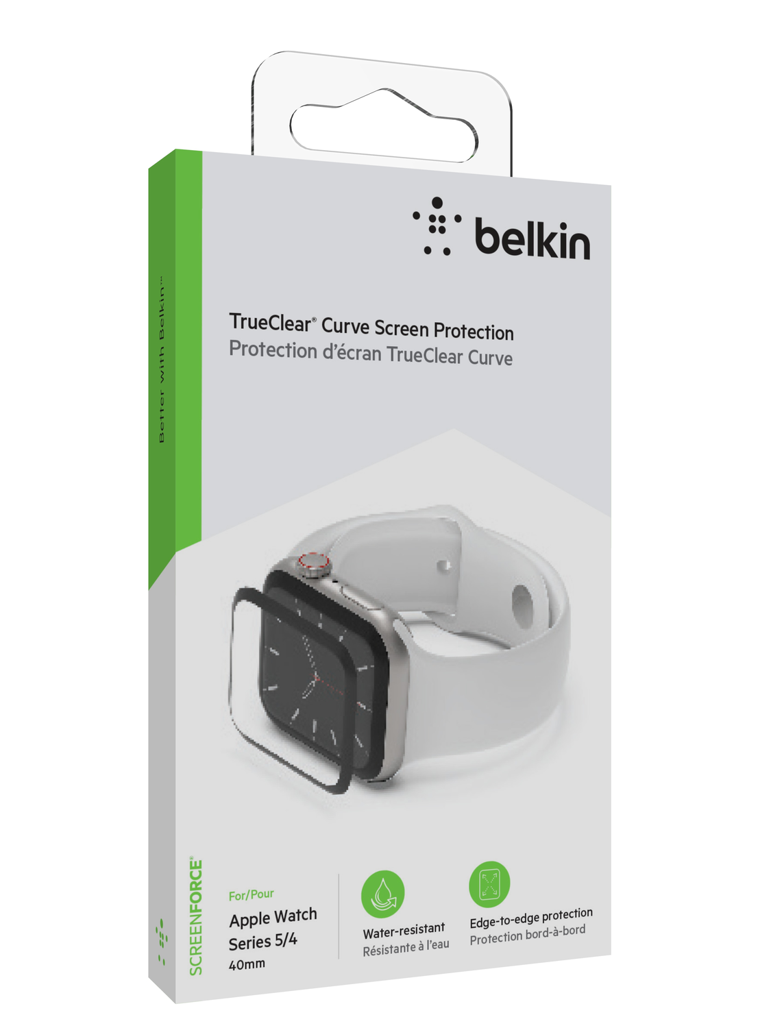 Foto 2 pulgar | Mica Protectora Belkin para Apple Watch S5 de 44mm