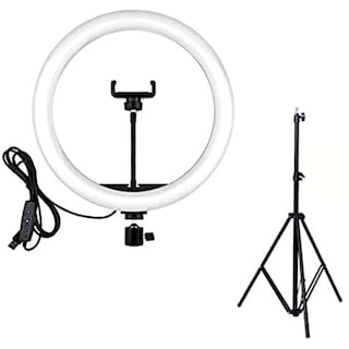 Foto 3 | Aro de Luz Led 10 Pulgadas Fralugio Profesional Maquillaje Videollamada con Tripié