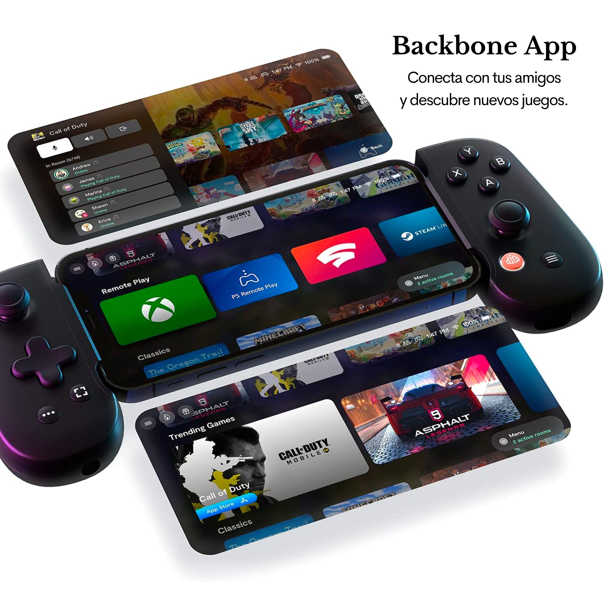 Foto 4 pulgar | Control Gaming Backbone One para iPhone Edición Estándar V2