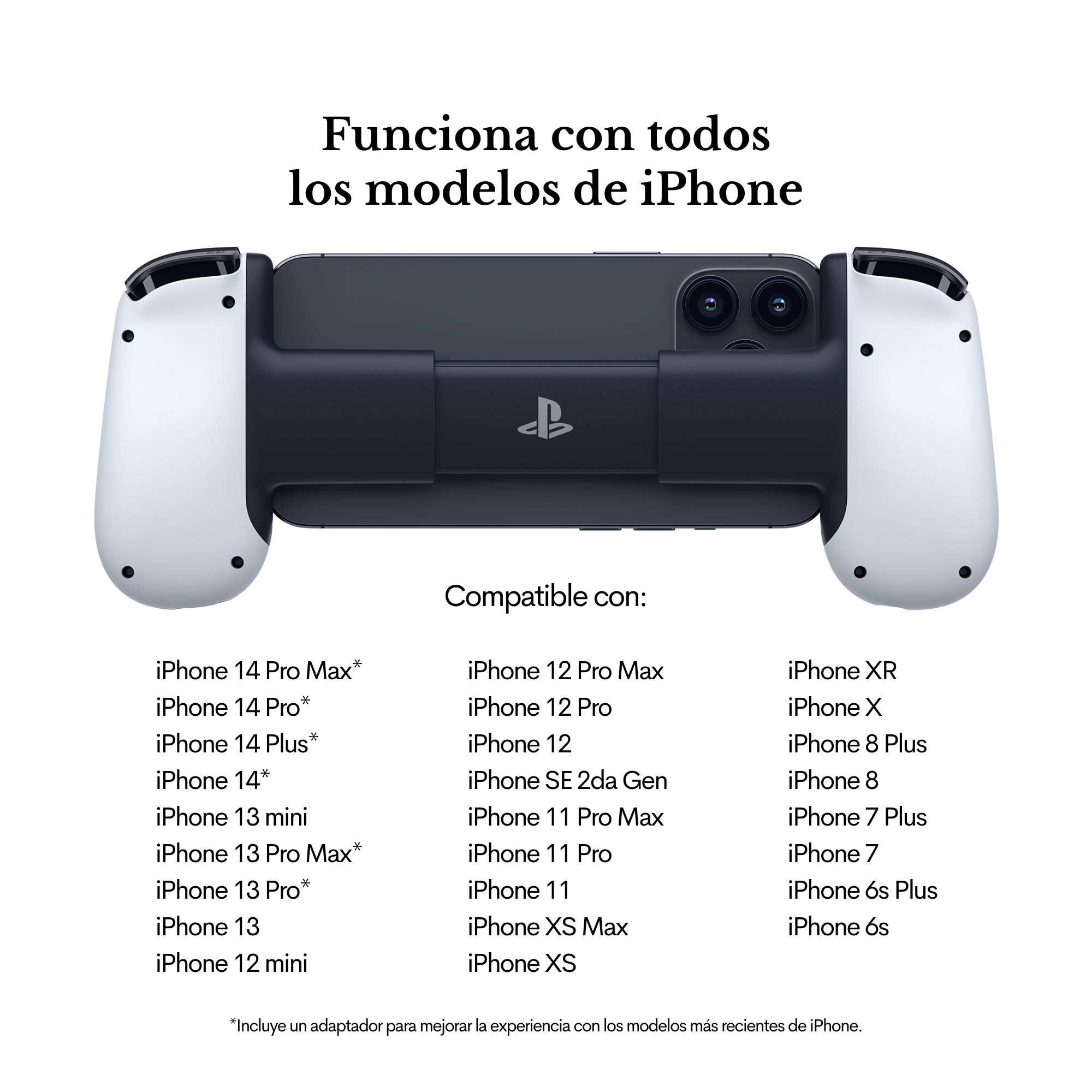 Foto 5 | Control Gaming Backbone One Blanco para iPhone