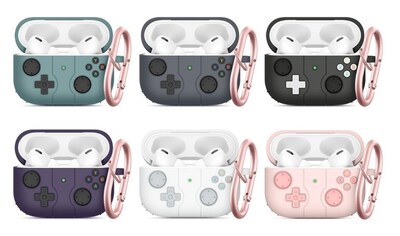 Foto 3 | Fundas para AirPods Funbu color Negro Case Game