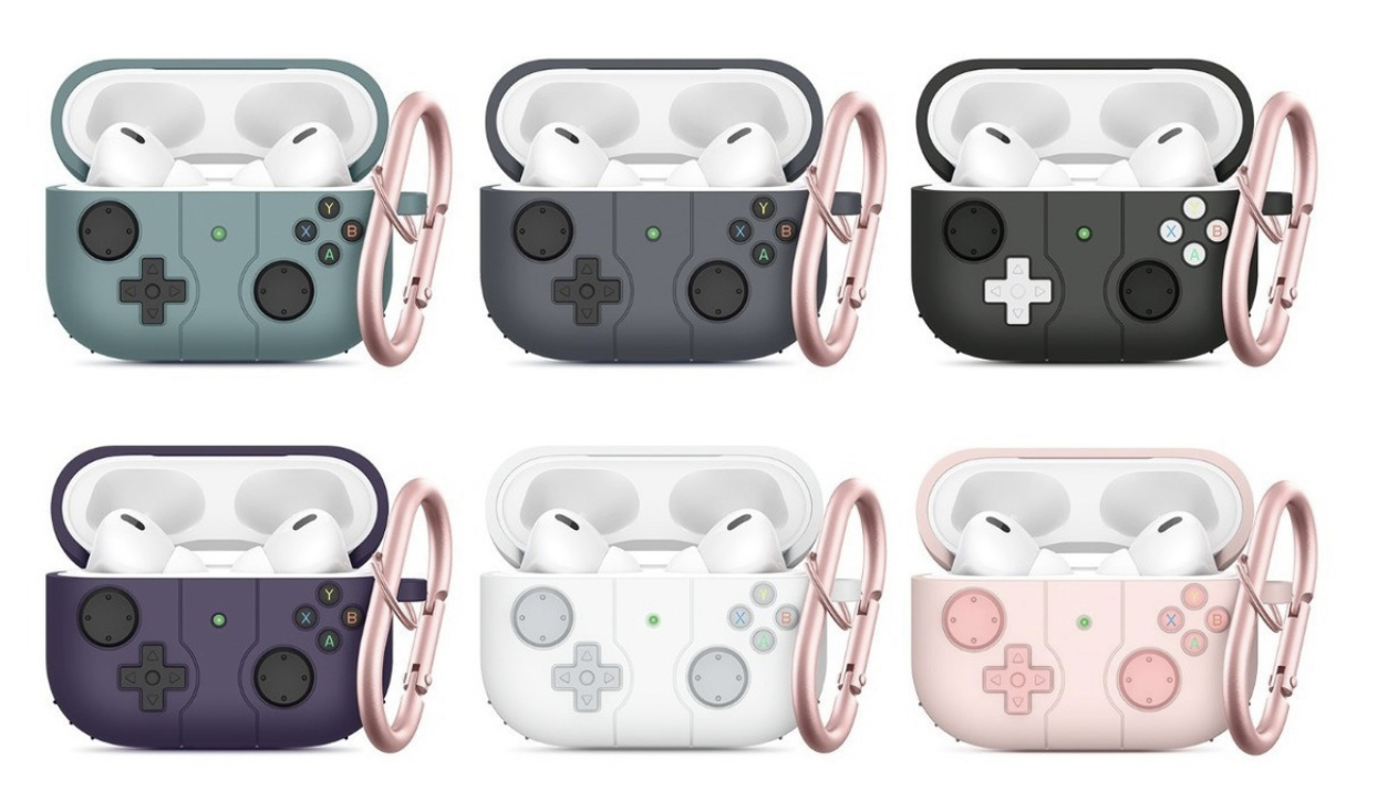 Foto 4 pulgar | Fundas para AirPods Funbu color Negro Case Game