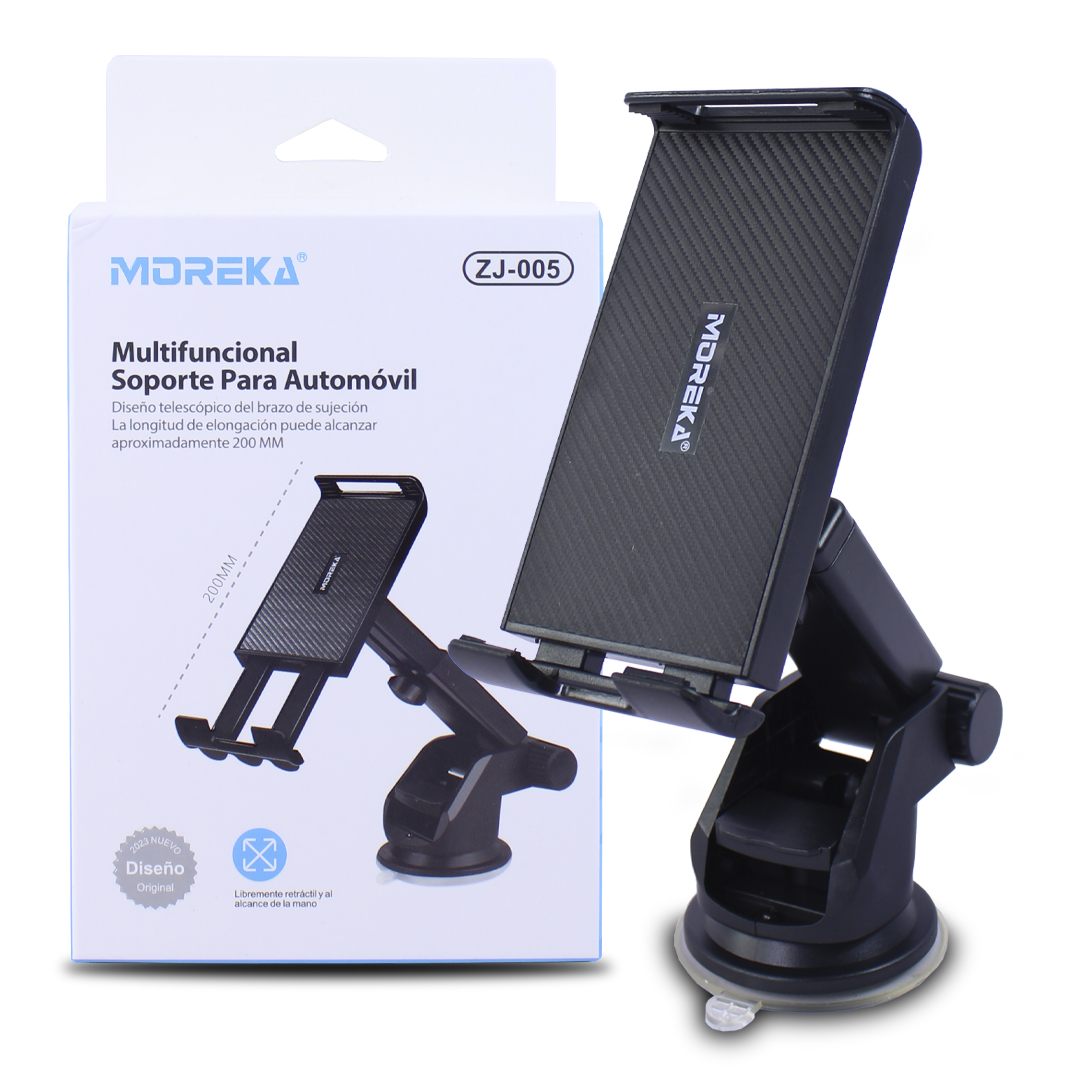 Soporte Moreka Negro de Celular para Automóvil