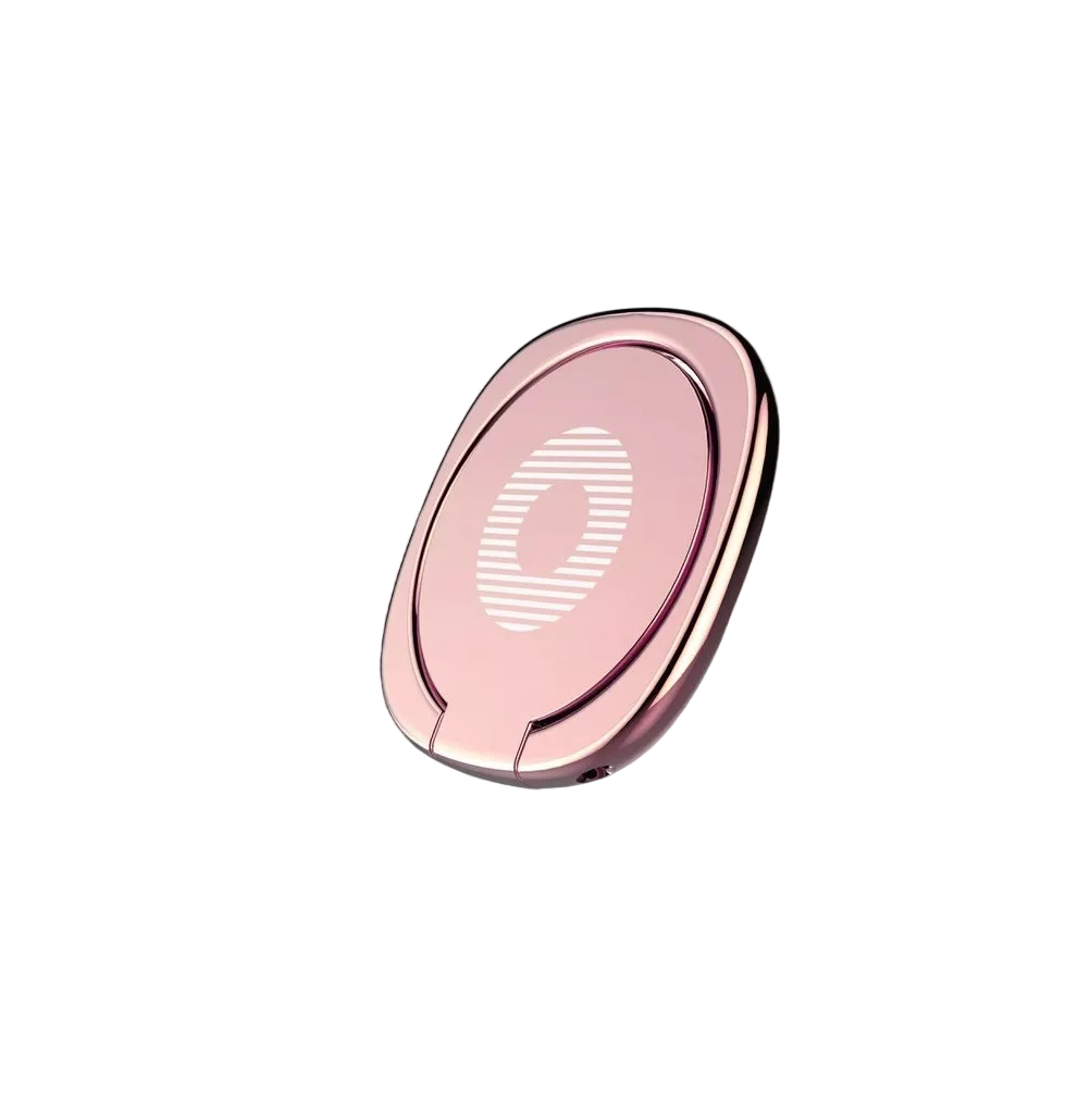 Anillo Holder Sujetador Para Celular Metal 360° Soporte Oro Rosa