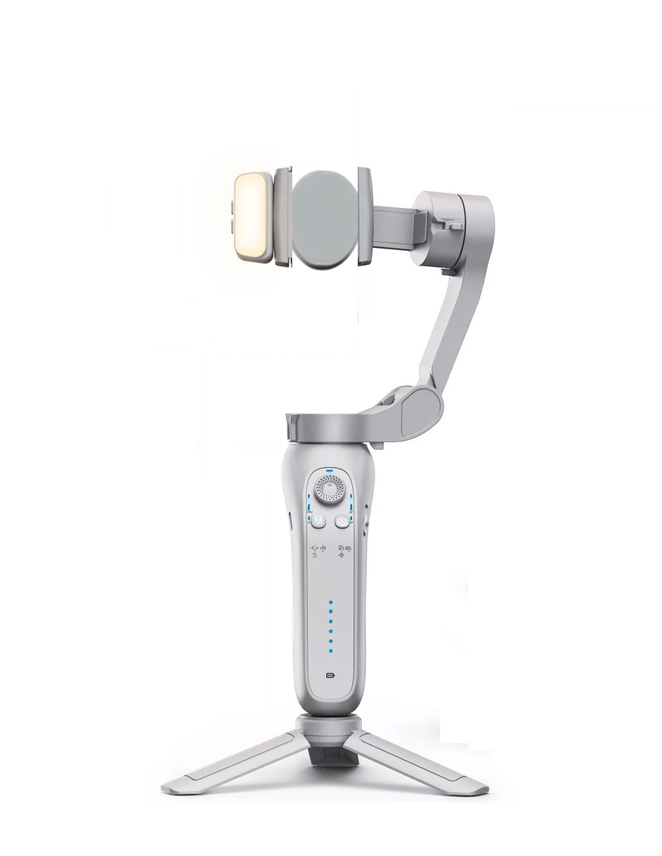 Foto 2 pulgar | Estabilizador Gimbal Petukita Box Para Celular Camara 3 Ejes L7b Gris