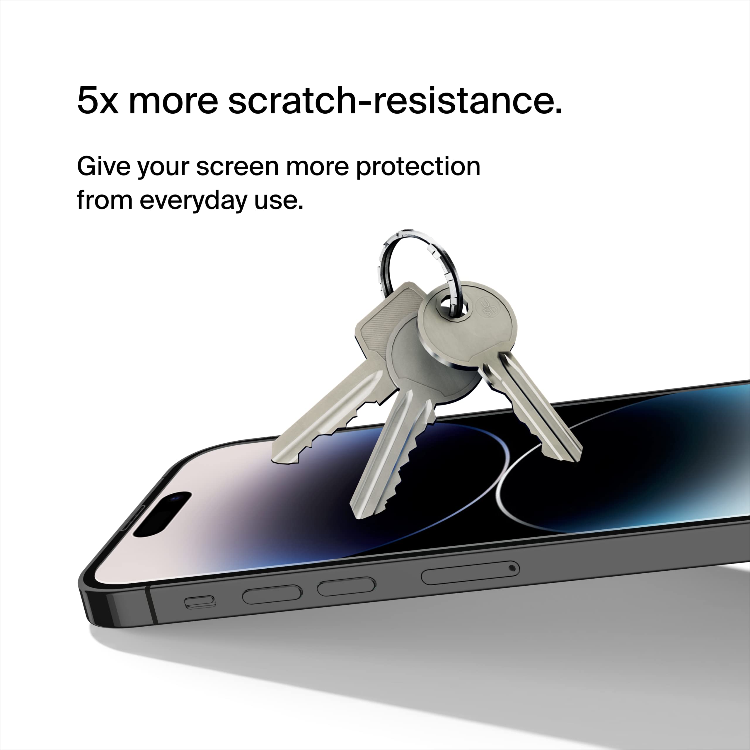 Foto 5 pulgar | Protector De Pantalla Belkin Screenforce™ Ultraglass Para Iphone 14 Pro - Venta Internacional.