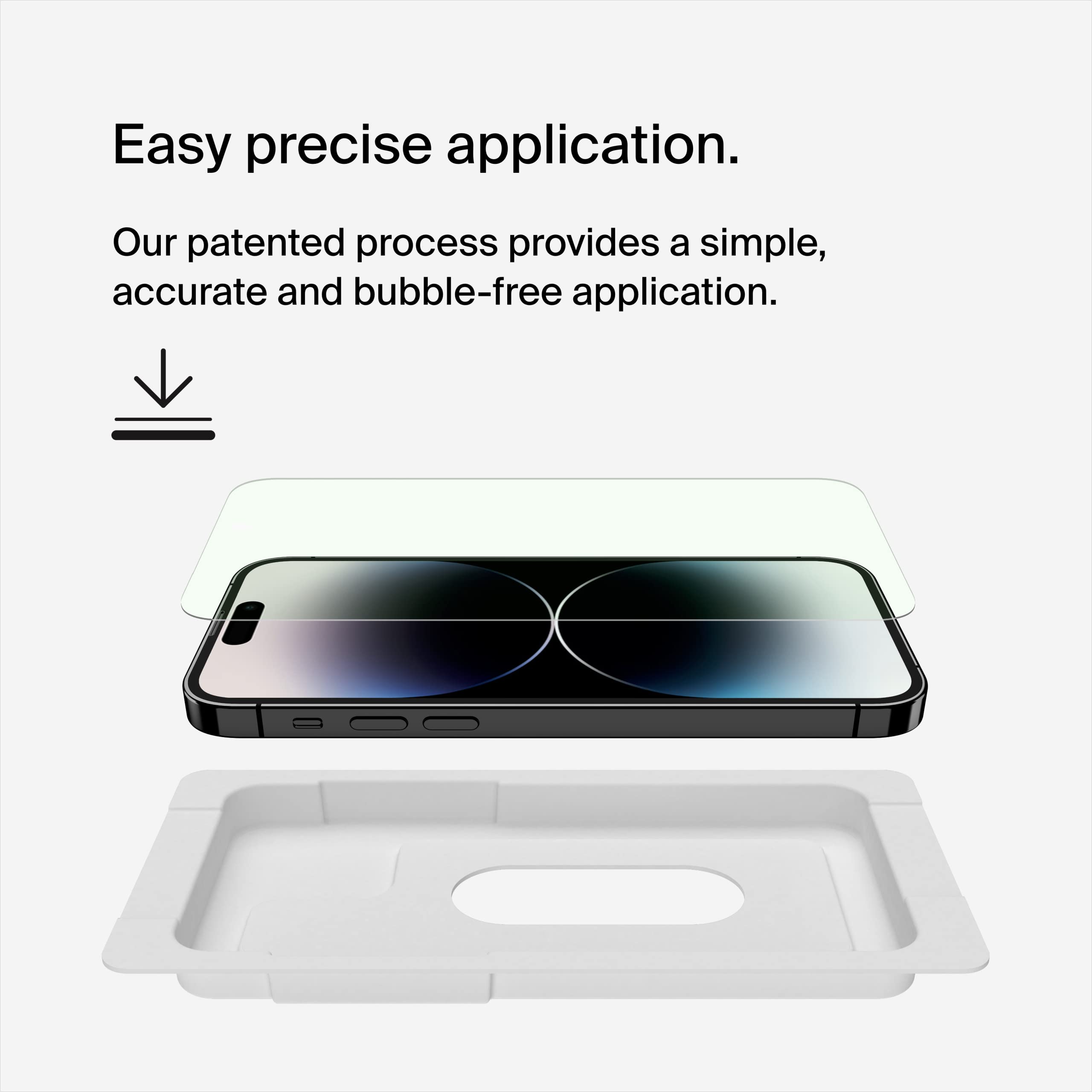 Foto 7 | Protector De Pantalla Belkin Screenforce™ Ultraglass Para Iphone 14 Pro - Venta Internacional.