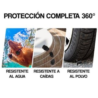 Foto 6 | Soporte Impermeable Para Collares De Mascotas Airtag Universal, Negro - Venta Internacional.